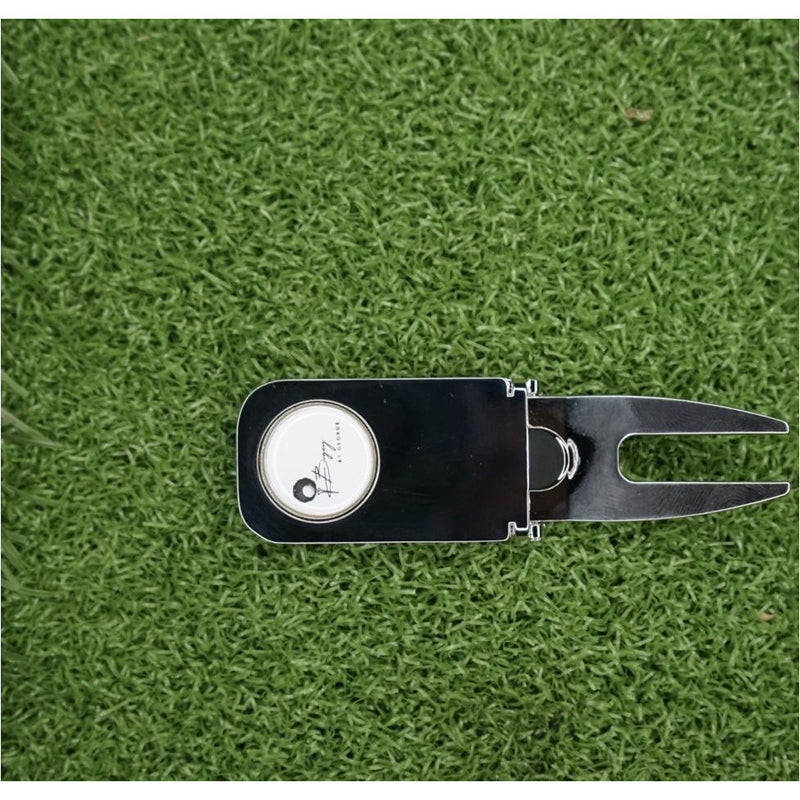 Magnetic Cigar Holder Divot Tool with Ball Marker