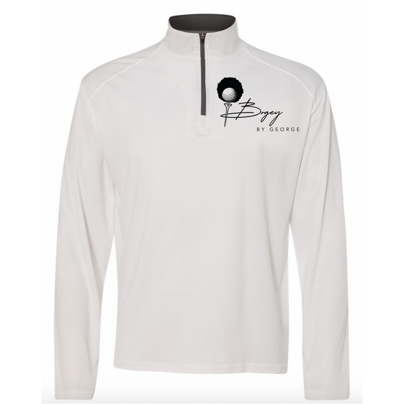 White Quarter Zip *PRE ORDER*