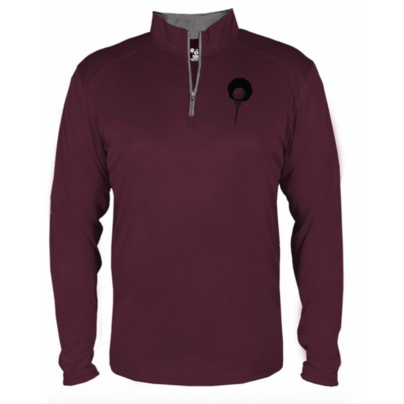 Maroon Quarter Zip *PRE ORDER*